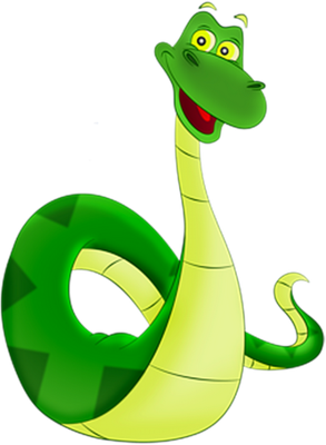 serpent - animal rampant - animaux - smiley émoticône émoji cartoon clipart illustration - artémotic