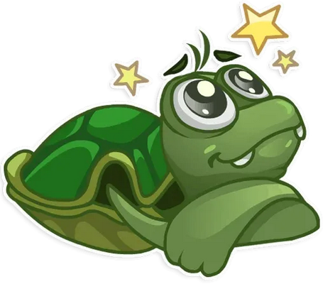 tortue terrestre - animal rampant - animaux - smiley émoticône émoji cartoon clipart illustration - artémotic