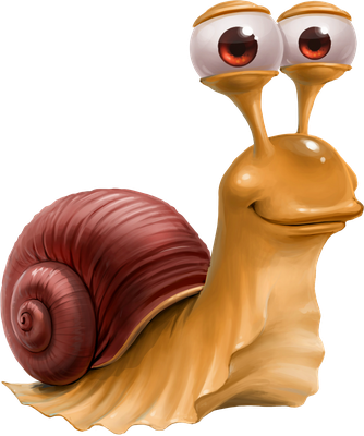 escargot - animal rampant - animaux - smiley émoticône émoji cartoon clipart illustration - artémotic