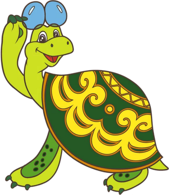 tortue terrestre - animal rampant - animaux - smiley émoticône émoji cartoon clipart illustration - artémotic