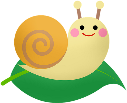 escargot - animal rampant - animaux - smiley émoticône émoji cartoon clipart illustration - artémotic