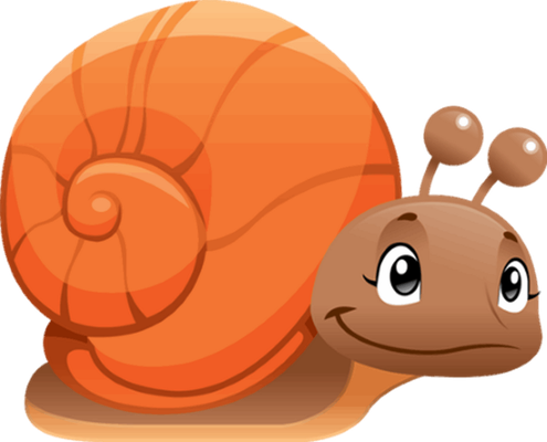 escargot - animal rampant - animaux - smiley émoticône émoji cartoon clipart illustration - artémotic