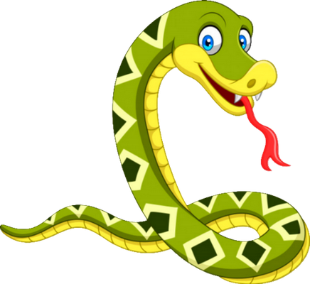 serpent - animal rampant - animaux - smiley émoticône émoji cartoon clipart illustration - artémotic