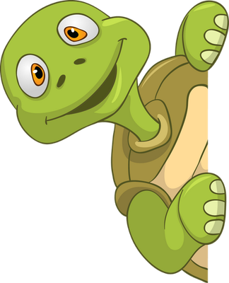 tortue terrestre - animal rampant - animaux - smiley émoticône émoji cartoon clipart illustration - artémotic