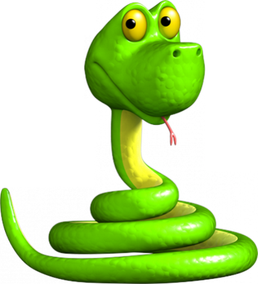 serpent - animal rampant - animaux - smiley émoticône émoji cartoon clipart illustration - artémotic