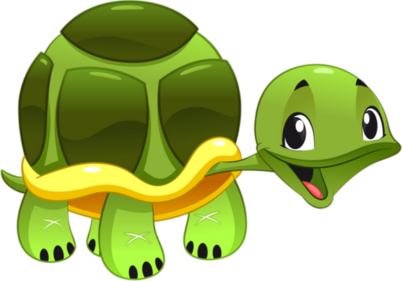 tortue terrestre - animal rampant - animaux - smiley émoticône émoji cartoon clipart illustration - artémotic