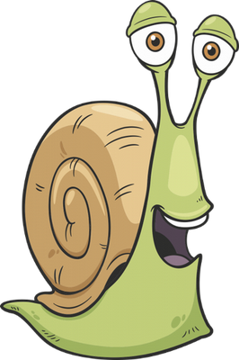 escargot - animal rampant - animaux - smiley émoticône émoji cartoon clipart illustration - artémotic