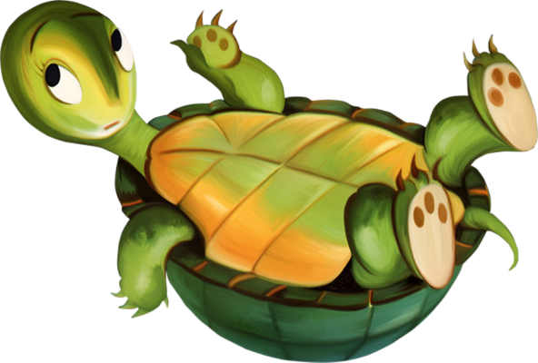 tortue terrestre - animal rampant - animaux - smiley émoticône émoji cartoon clipart illustration - artémotic