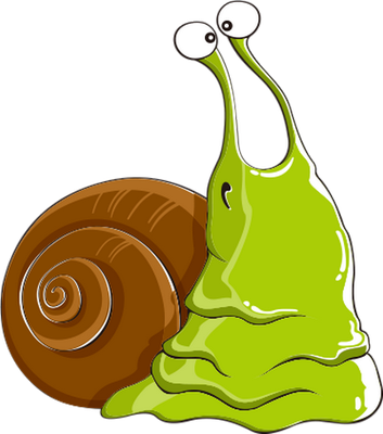 escargot - animal rampant - animaux - smiley émoticône émoji cartoon clipart illustration - artémotic