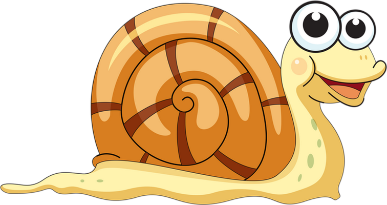 escargot - animal rampant - animaux - smiley émoticône émoji cartoon clipart illustration - artémotic