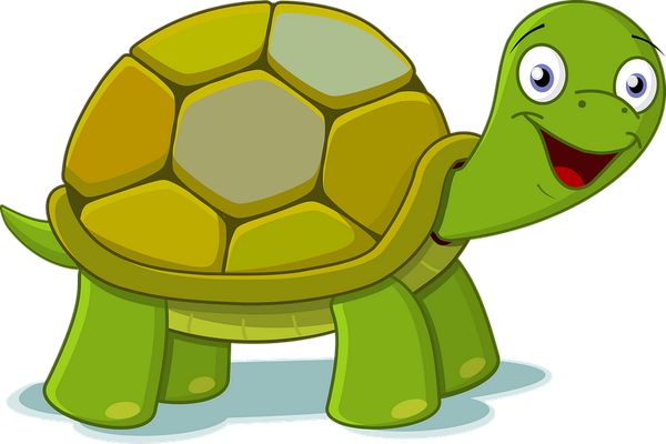 tortue terrestre - animal rampant - animaux - smiley émoticône émoji cartoon clipart illustration - artémotic