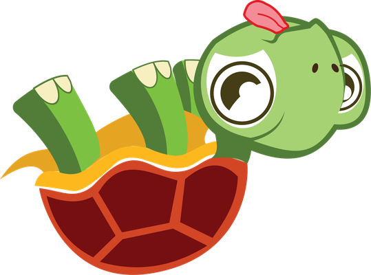 tortue terrestre - animal rampant - animaux - smiley émoticône émoji cartoon clipart illustration - artémotic