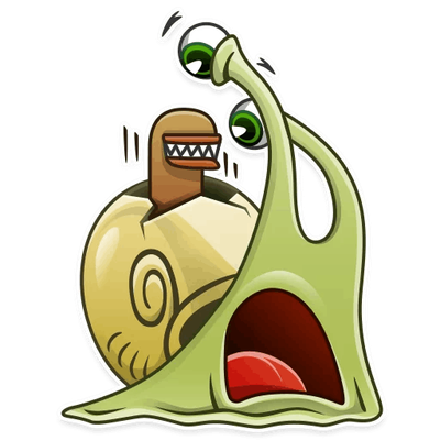 escargot - animal rampant - animaux - smiley émoticône émoji cartoon clipart illustration - artémotic