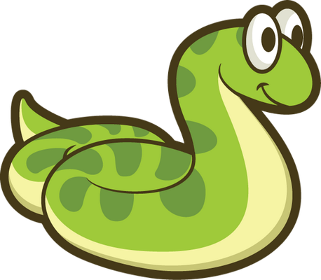 serpent - animal rampant - animaux - smiley émoticône émoji cartoon clipart illustration - artémotic
