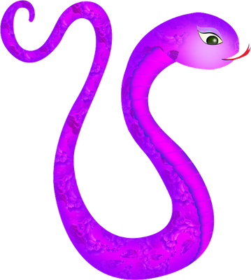 serpent - animal rampant - animaux - smiley émoticône émoji cartoon clipart illustration - artémotic