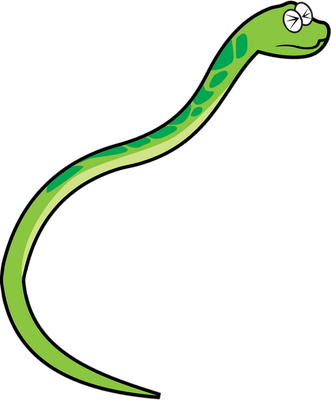 serpent - animal rampant - animaux - smiley émoticône émoji cartoon clipart illustration - artémotic
