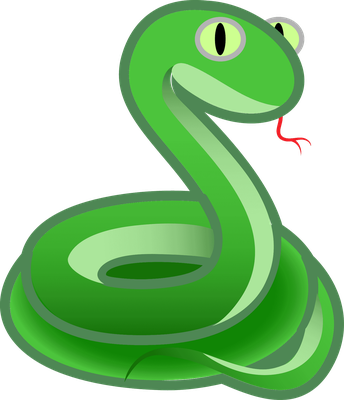 serpent - animal rampant - animaux - smiley émoticône émoji cartoon clipart illustration - artémotic