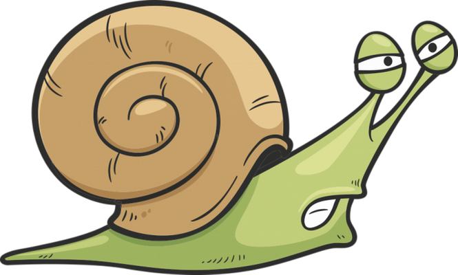 escargot - animal rampant - animaux - smiley émoticône émoji cartoon clipart illustration - artémotic