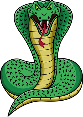 serpent - animal rampant - animaux - smiley émoticône émoji cartoon clipart illustration - artémotic