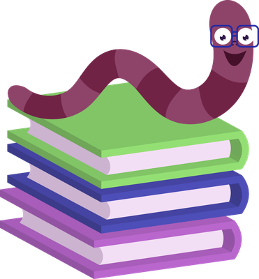 ver - animal rampant - animaux - smiley émoticône émoji cartoon clipart illustration - artémotic