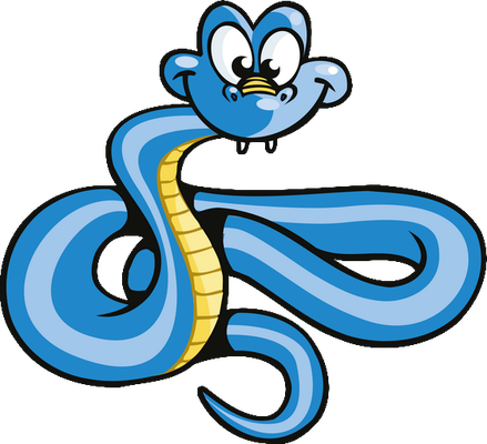 serpent - animal rampant - animaux - smiley émoticône émoji cartoon clipart illustration - artémotic