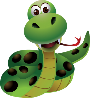 serpent - animal rampant - animaux - smiley émoticône émoji cartoon clipart illustration - artémotic