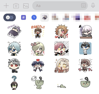 自分用に作ったラインスタンプ