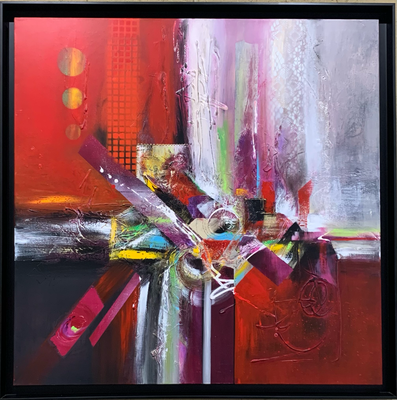 Douceur vive - 80 x 80 cm - Encadré - 2200 €