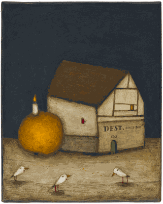 Obst Brand · Acryl/Leinwand · 24 x 30 cm