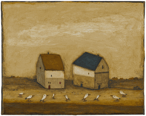 Platz für alle · Acryl/Leinwand · 30 x 24 cm