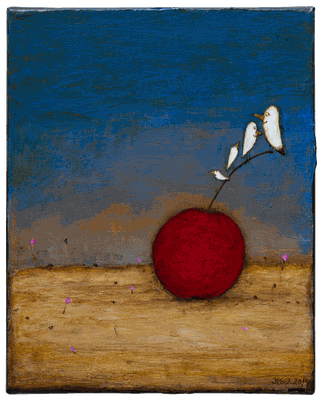 Stil Voll · Acryl · Acryl/ Leinwand · 24 x 30 cm 