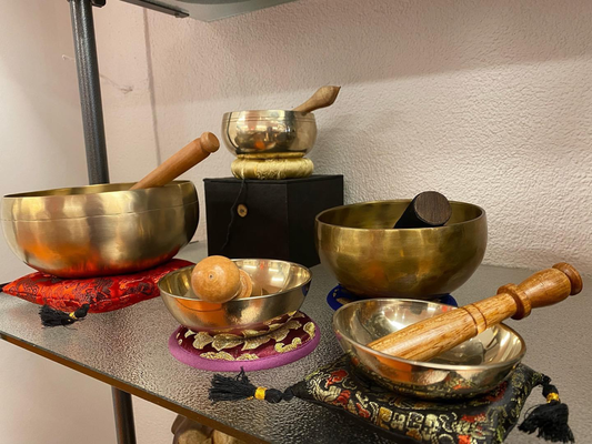 Klankschalen uit Nepal