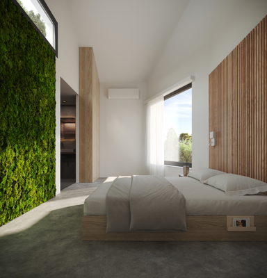 Roompot opent luxe adults-only retreat: Marber Veluwe slaapkamer