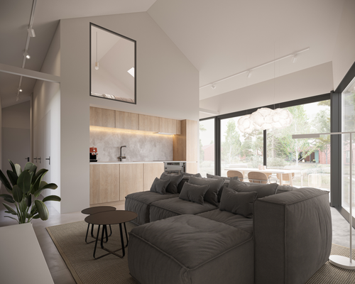 Roompot opent luxe adults-only retreat: Marber Veluwe woonkamer