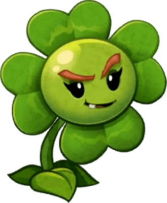 trègle [Plants vs Zombies] - nature - environnement - smiley émoticône émoji cartoon clipart illustration - artémotic