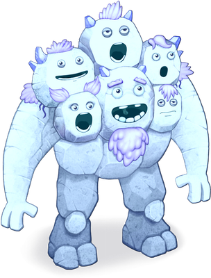Quarrister [My Singing Monsters] - nature - environnement - smiley émoticône émoji cartoon clipart illustration - artémotic