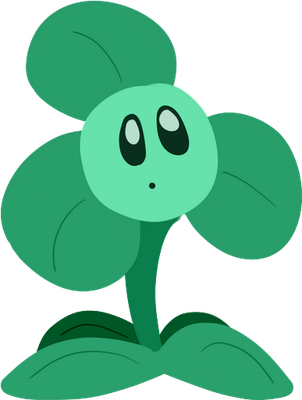 trègle [Plants vs Zombies] - nature - environnement - smiley émoticône émoji cartoon clipart illustration - artémotic