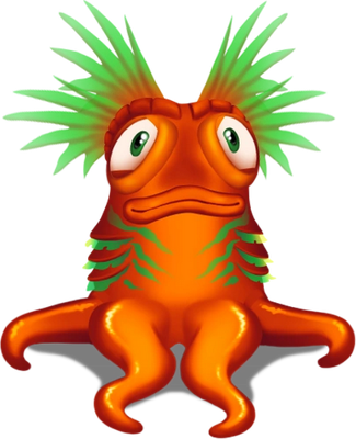 Oaktopus [My Singing Monsters] - nature - environnement - smiley émoticône émoji cartoon clipart illustration - artémotic