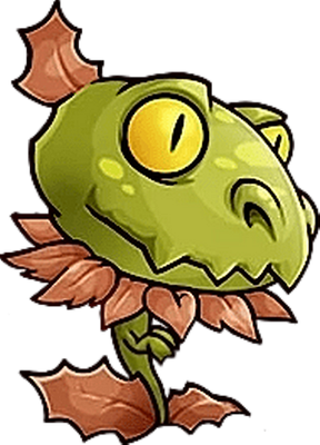 muflier [Plants vs Zombies] - nature - environnement - smiley émoticône émoji cartoon clipart illustration - artémotic