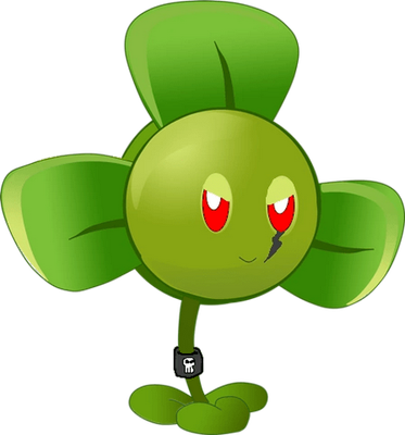 trègle [Plants vs Zombies] - nature - environnement - smiley émoticône émoji cartoon clipart illustration - artémotic