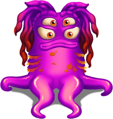 Oaktopus [My Singing Monsters] - nature - environnement - smiley émoticône émoji cartoon clipart illustration - artémotic
