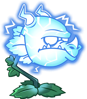 muflier [Plants vs Zombies] - nature - environnement - smiley émoticône émoji cartoon clipart illustration - artémotic