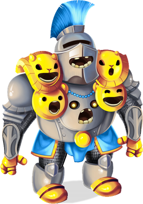Quarrister [My Singing Monsters] - nature - environnement - smiley émoticône émoji cartoon clipart illustration - artémotic
