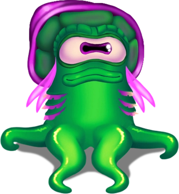 Oaktopus [My Singing Monsters] - nature - environnement - smiley émoticône émoji cartoon clipart illustration - artémotic
