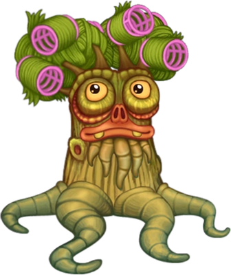 Oaktopus [My Singing Monsters] - nature - environnement - smiley émoticône émoji cartoon clipart illustration - artémotic