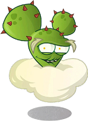 cactus [Plants vs Zombies] - nature - environnement - smiley émoticône émoji cartoon clipart illustration - artémotic