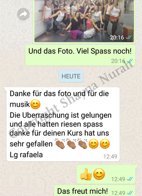 Kundenmeinungen Profi Bauchtanzerin Deutsche Meisterin Shayna Nurah Aus Dortmund Buchen