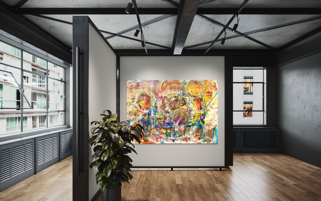Circle of Life 2. 2 x 1,4 m (9.800 Euro)