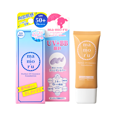 mamoru Perfect UV essence Faundation ラベンダー<br>内容量：50g