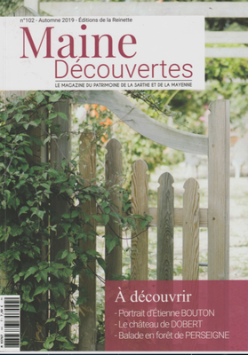 MAINE DECOUVERTE - " Une vie au milieu des livres " Michel Gourdelier reliure LE MANS ( droits réservés )